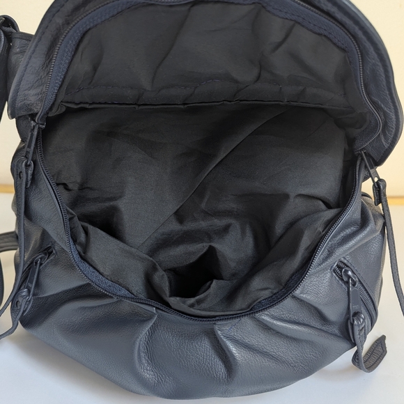 ACE Leather Goods Made in USA Hobo/Crossbody – Navy Leather Western - Picture 14 of 16